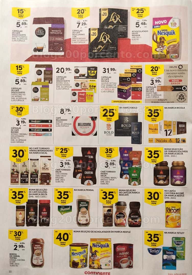 Antevisão Folheto CONTINENTE Promoções de 14 a 20 abril