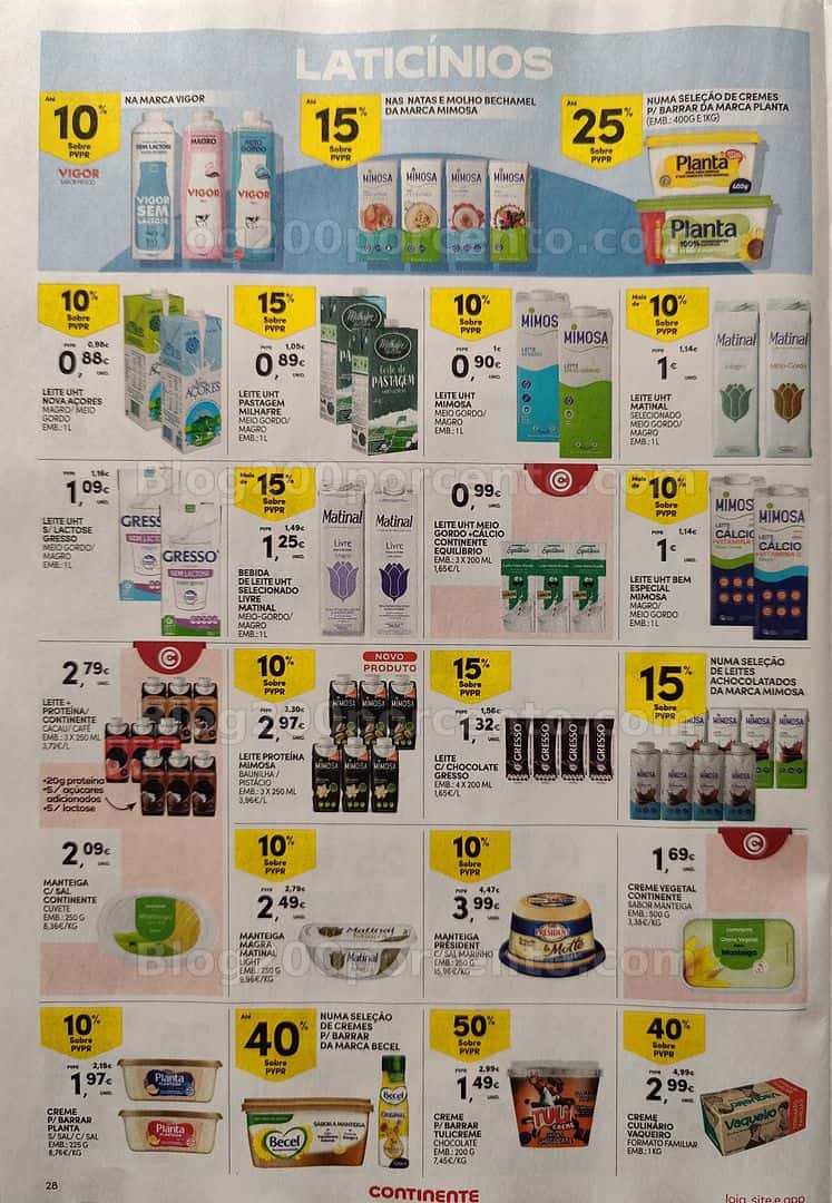 Antevisão Folheto CONTINENTE Promoções de 14 a 20 abril