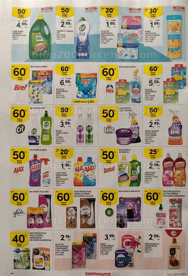 Antevisão Folheto CONTINENTE Promoções de 14 a 20 abril