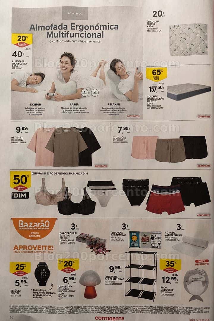 Antevisão Folheto CONTINENTE Bazar Promoções de 14 a 20 abril