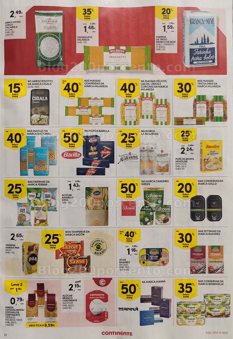 Antevisão Folheto CONTINENTE Promoções de 21 a 27 abril