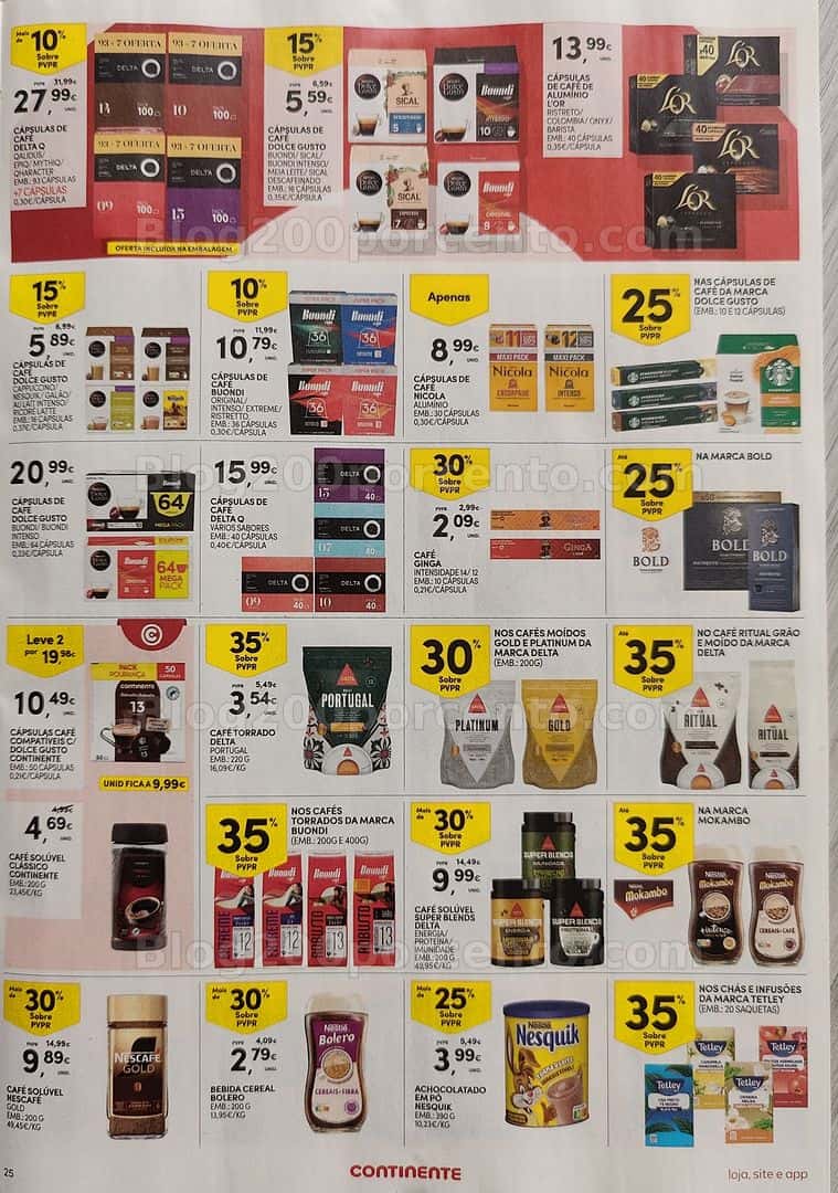 Antevisão Folheto CONTINENTE Promoções de 21 a 27 abril