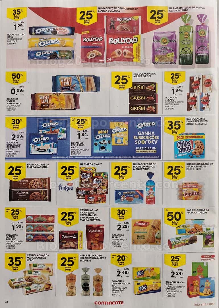 Antevisão Folheto CONTINENTE Promoções de 21 a 27 abril