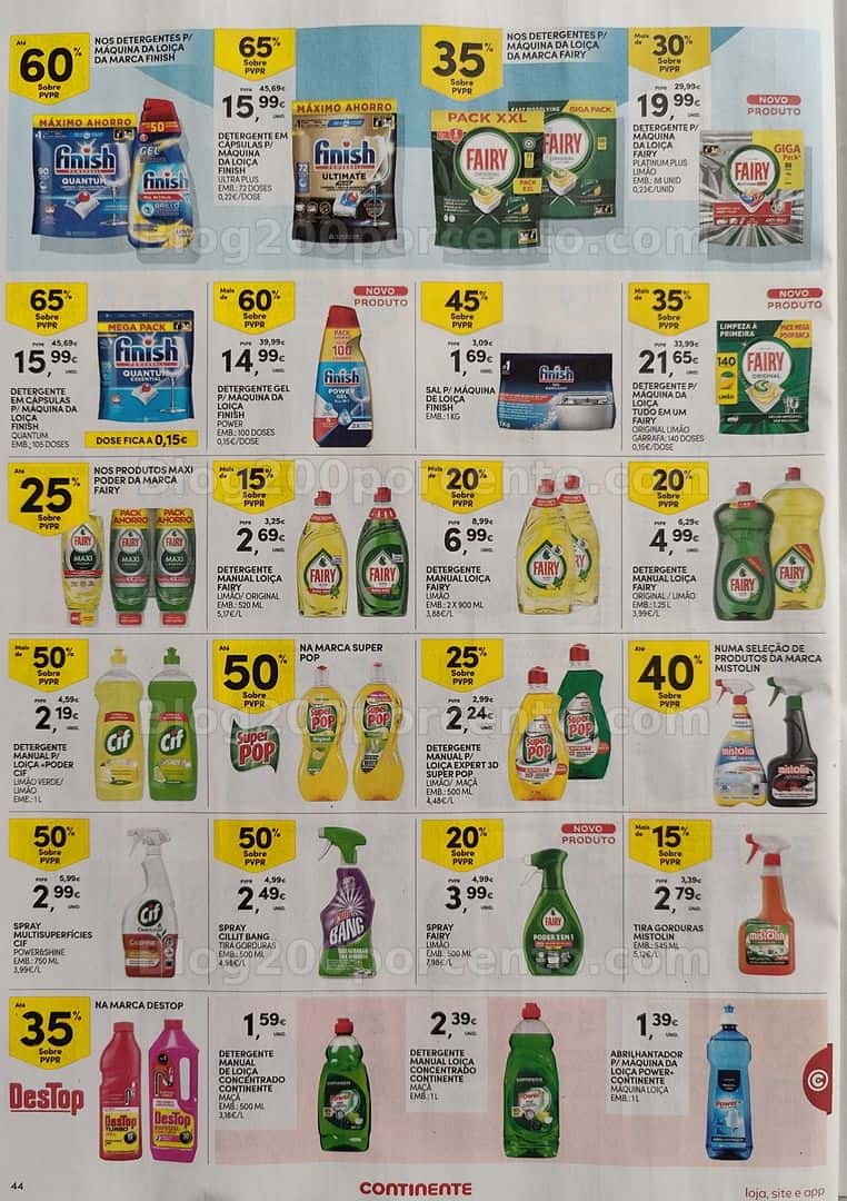 Antevisão Folheto CONTINENTE Promoções de 21 a 27 abril