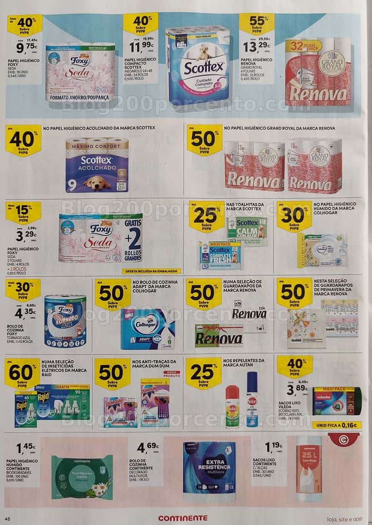 Antevisão Folheto CONTINENTE Promoções de 21 a 27 abril
