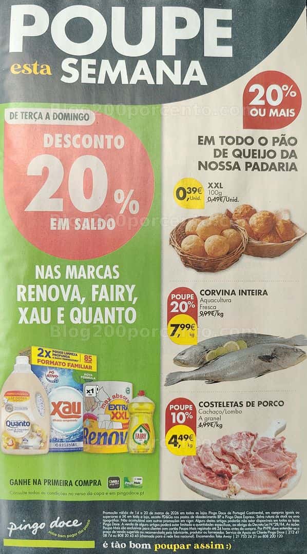 Antevisão Folheto PINGO DOCE Promoções de 14 a 20 abril