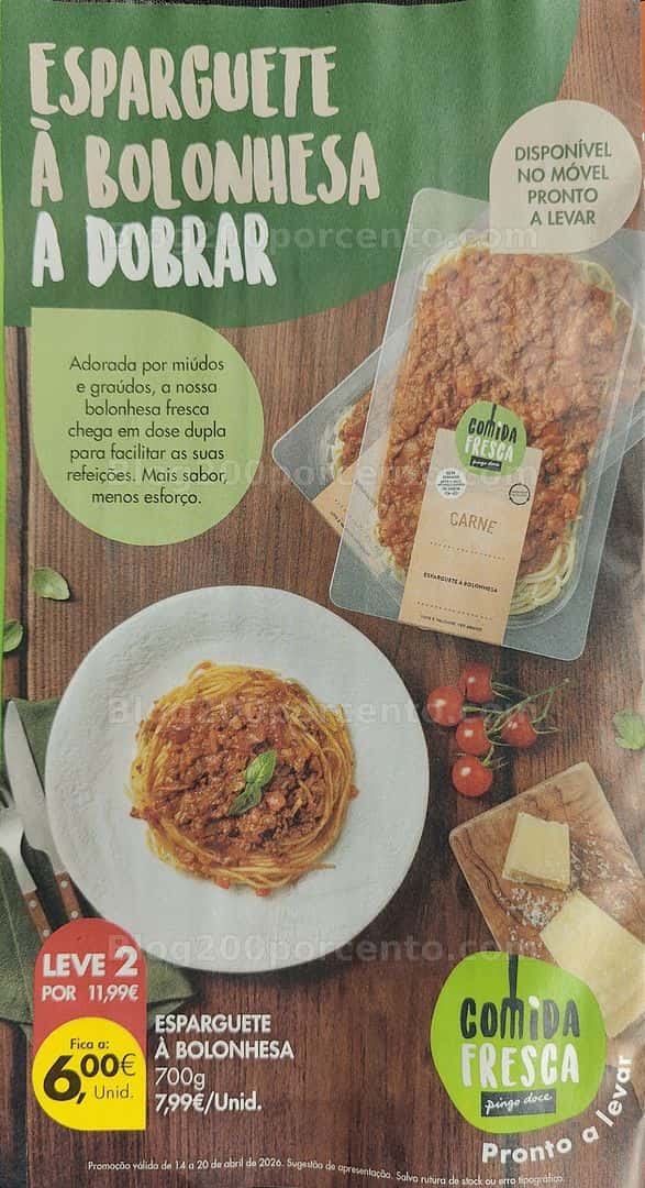 Antevisão Folheto PINGO DOCE Promoções de 14 a 20 abril