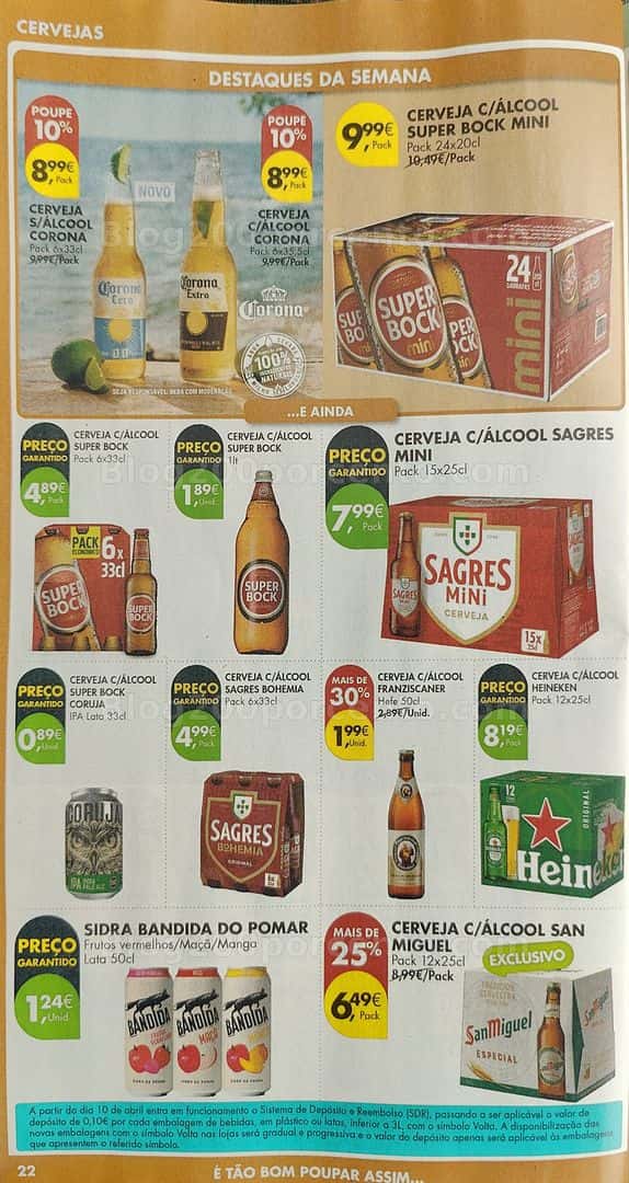 Antevisão Folheto PINGO DOCE Promoções de 14 a 20 abril