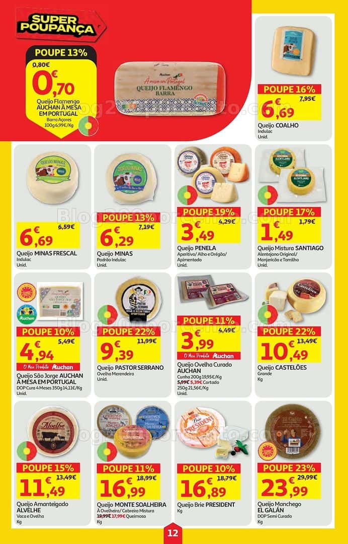 Antevisão Folheto AUCHAN Super Poupança Promoções de 16 a 22 abril