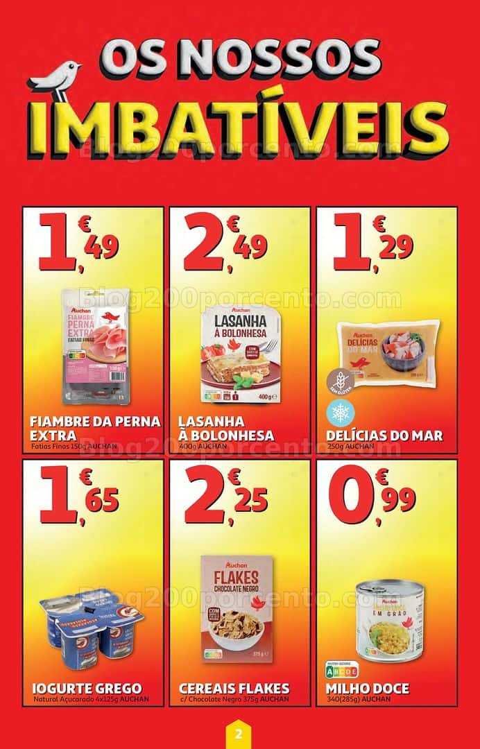 Antevisão Folheto AUCHAN Super Poupança Promoções de 16 a 22 abril