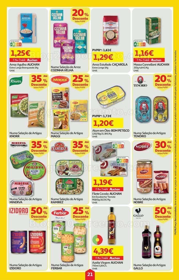 Antevisão Folheto AUCHAN Super Poupança Promoções de 16 a 22 abril