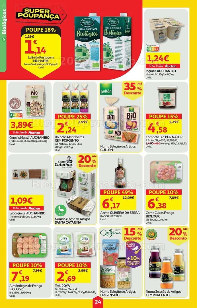 Antevisão Folheto AUCHAN Super Poupança Promoções de 16 a 22 abril