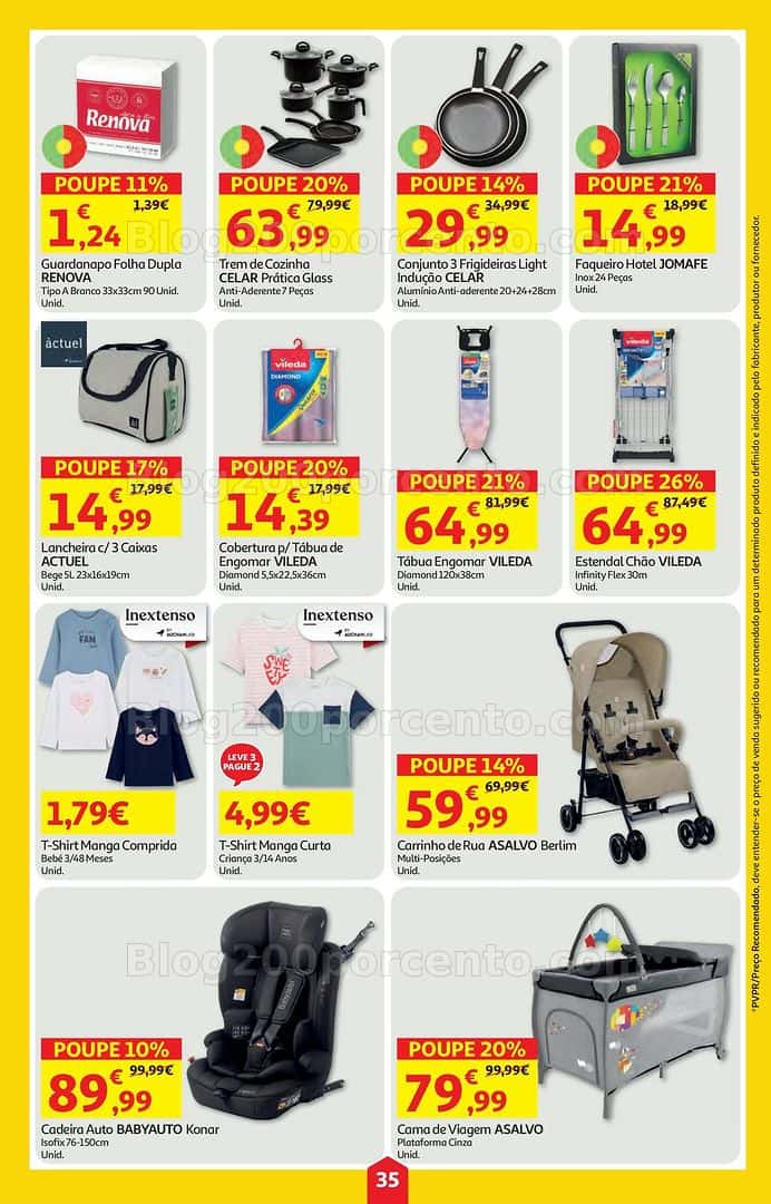 Antevisão Folheto AUCHAN Super Poupança Promoções de 16 a 22 abril