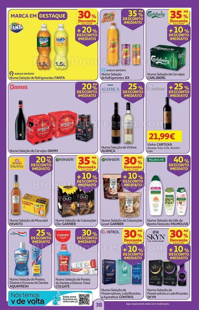 Antevisão Folheto AUCHAN Super Poupança Promoções de 16 a 22 abril