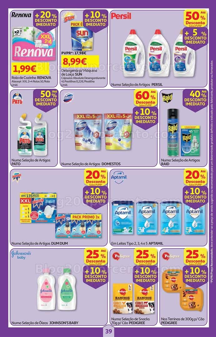 Antevisão Folheto AUCHAN Super Poupança Promoções de 16 a 22 abril