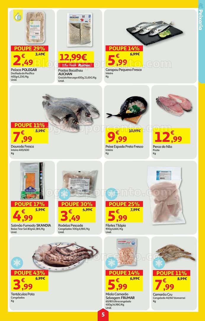 Antevisão Folheto AUCHAN Super Poupança Promoções de 16 a 22 abril