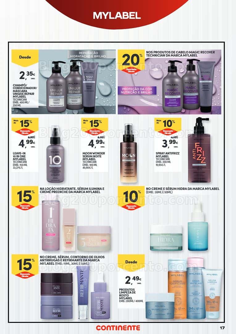 Antevisão Folheto CONTINENTE Especial Beleza Promoções de 21 abril a 10 maio - Edição Digital