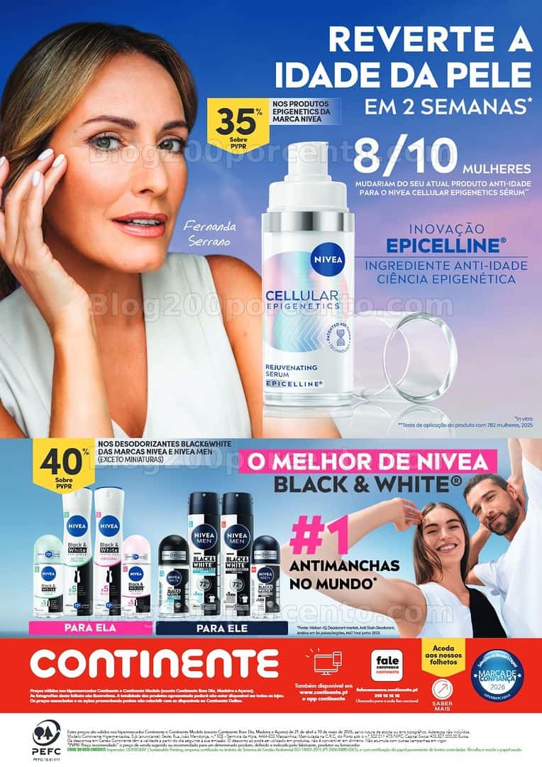 Antevisão Folheto CONTINENTE Especial Beleza Promoções de 21 abril a 10 maio - Edição Digital