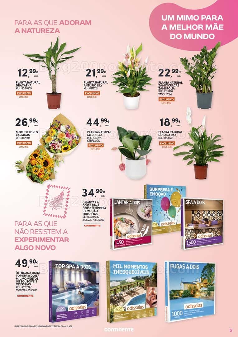 Antevisão Folheto CONTINENTE Especial Dia da Mãe Promoções de 14 abril a 3 maio
