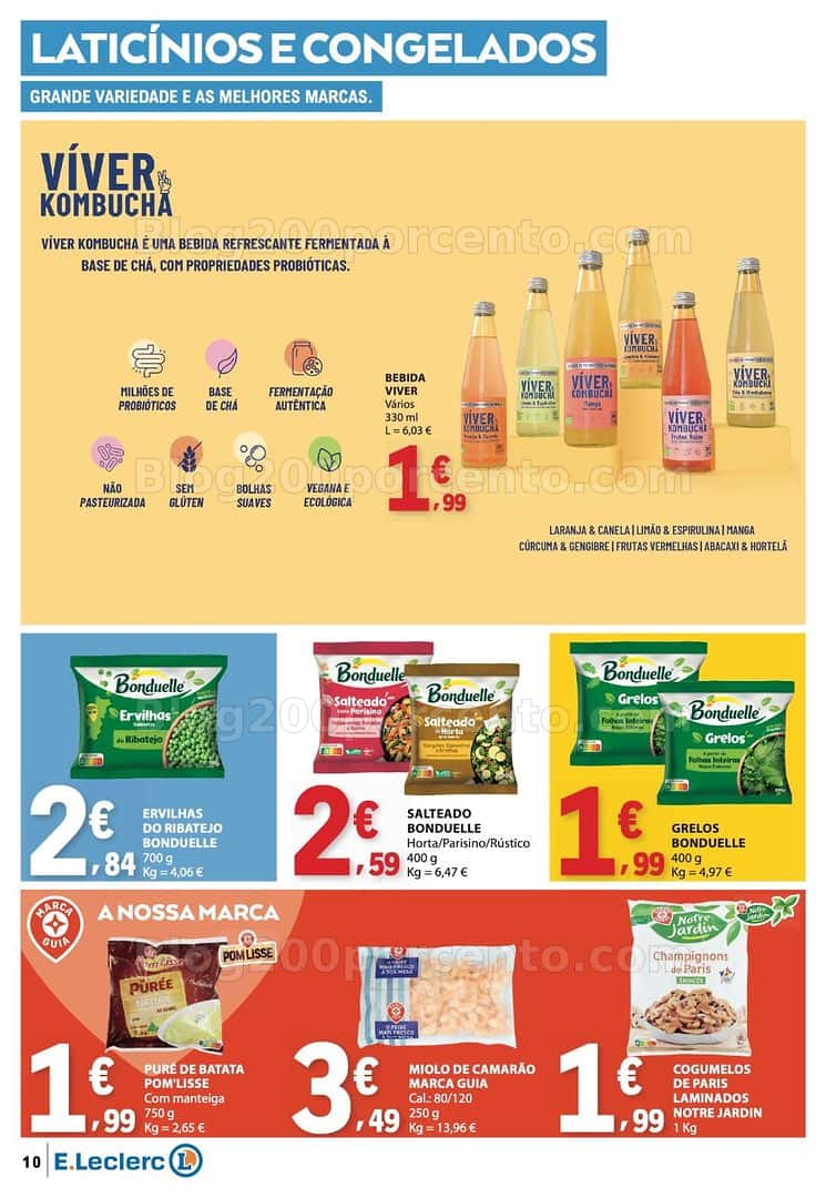 Antevisão Folheto E-LECLERC Promoções de 16 a 22 abril