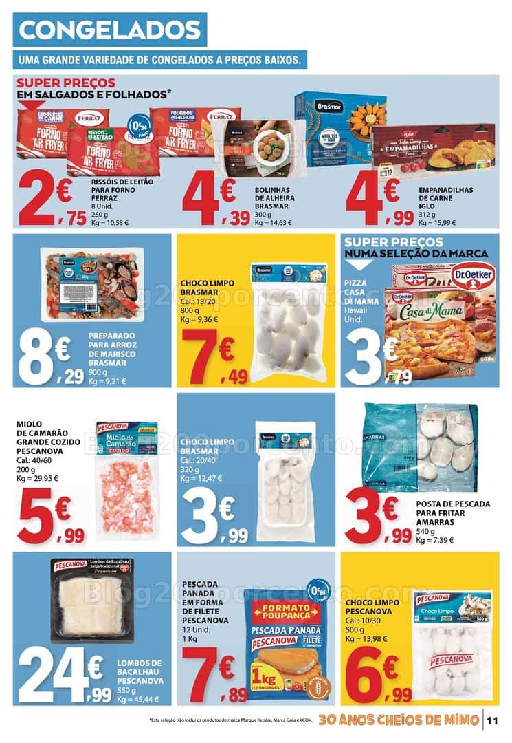 Antevisão Folheto E-LECLERC Promoções de 16 a 22 abril