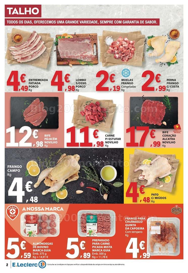 Antevisão Folheto E-LECLERC Promoções de 16 a 22 abril