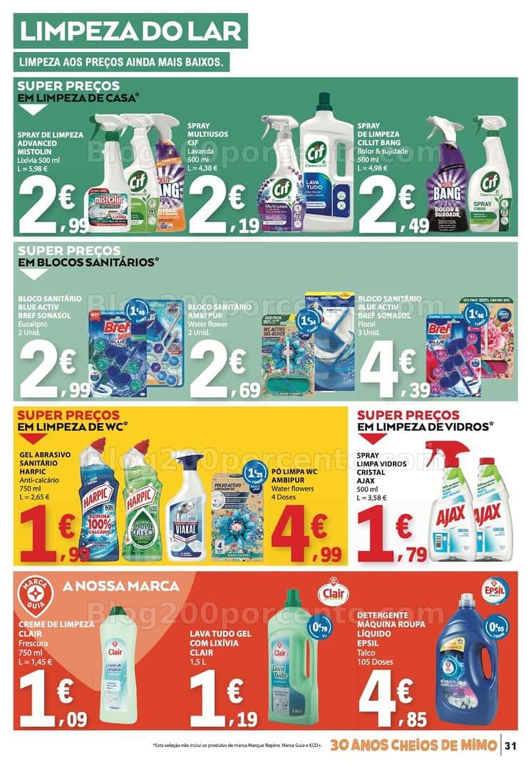 Antevisão Folheto E-LECLERC Promoções de 16 a 22 abril