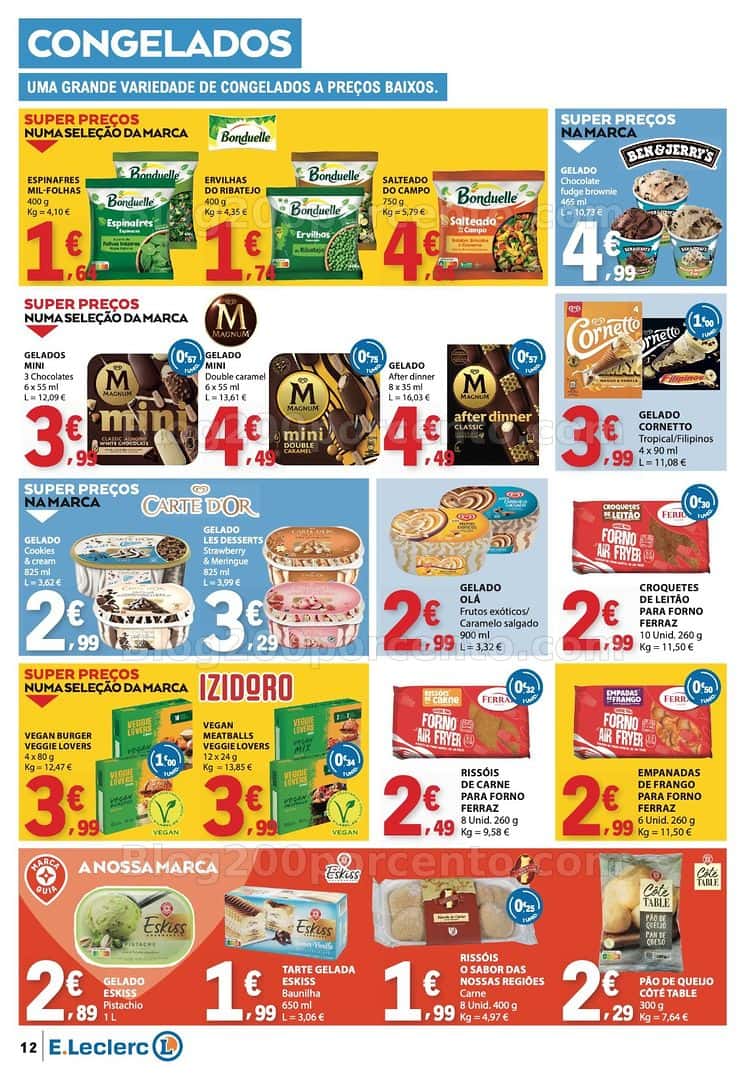 Antevisão Folheto E-LECLERC Promoções de 23 a 29 abril