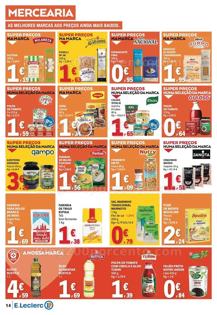 Antevisão Folheto E-LECLERC Promoções de 23 a 29 abril