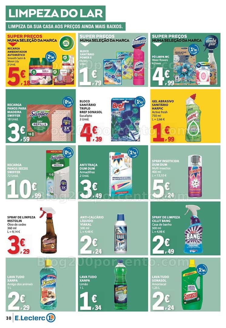 Antevisão Folheto E-LECLERC Promoções de 23 a 29 abril