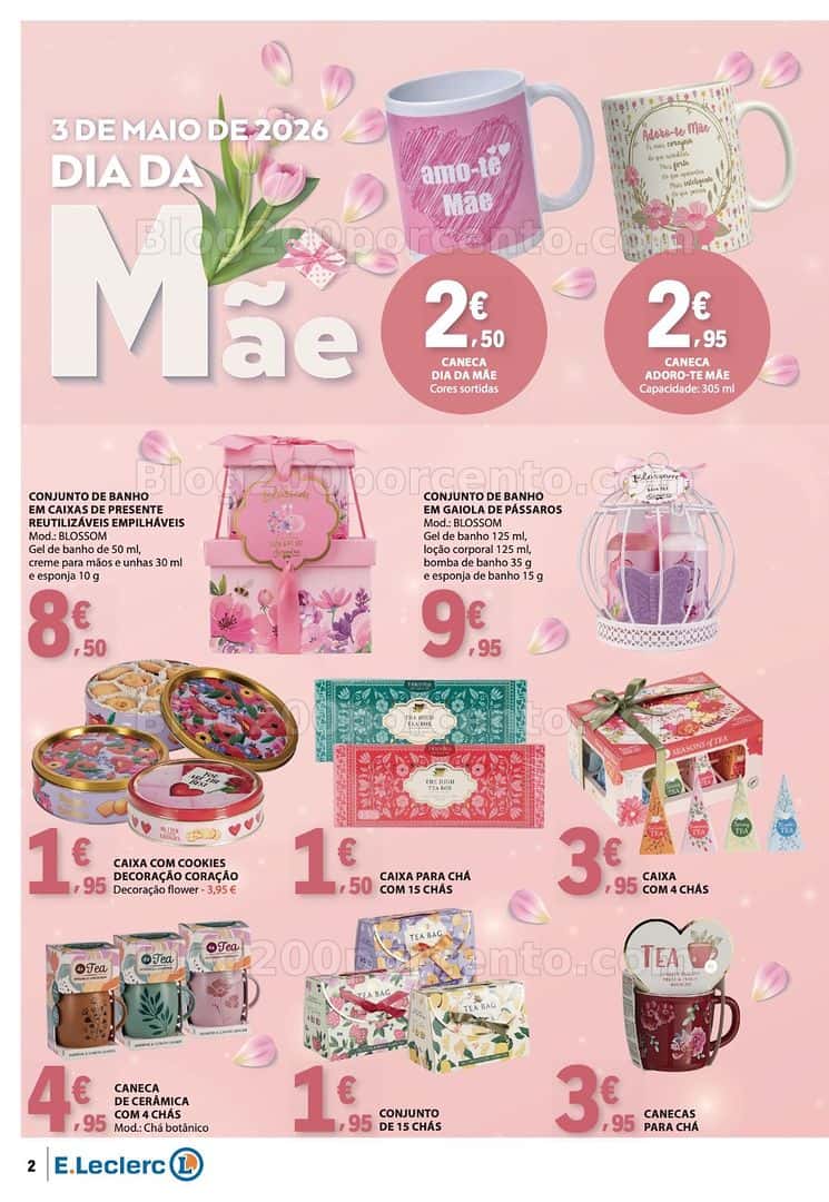 Antevisão Folheto E-LECLERC Bazar Promoções de 23 abril a 6 maio