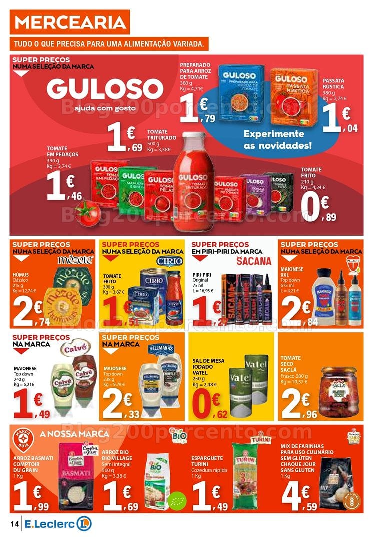 Antevisão Folheto E-LECLERC Promoções de 30 abril a 6 maio