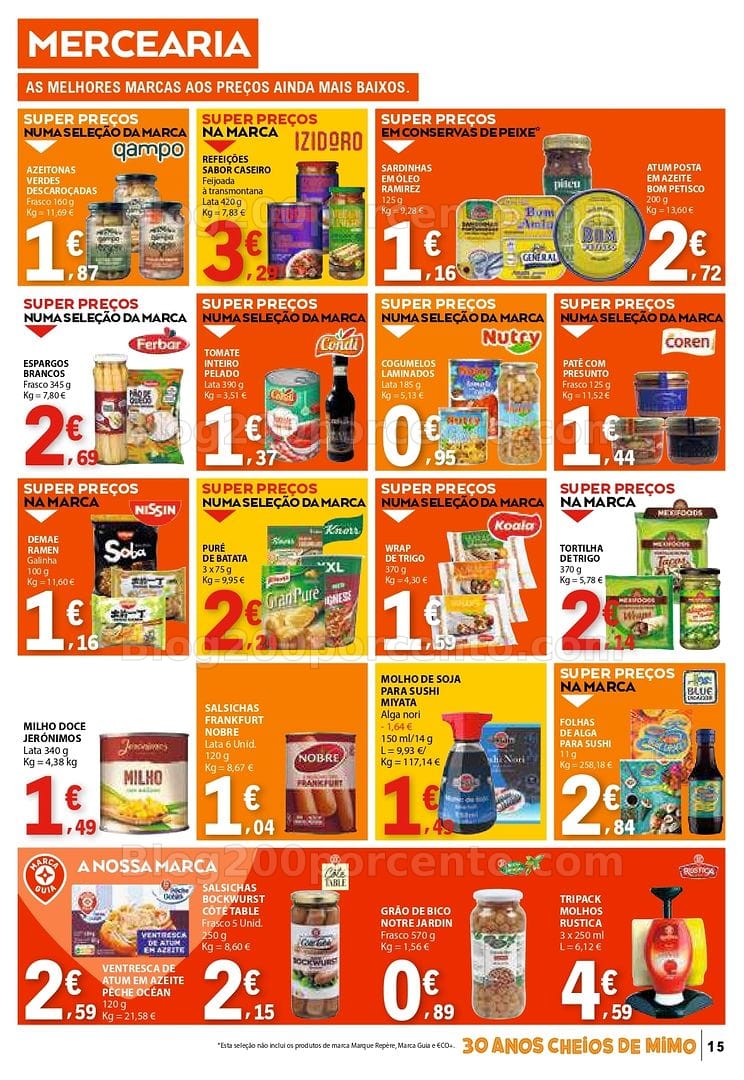Antevisão Folheto E-LECLERC Promoções de 30 abril a 6 maio