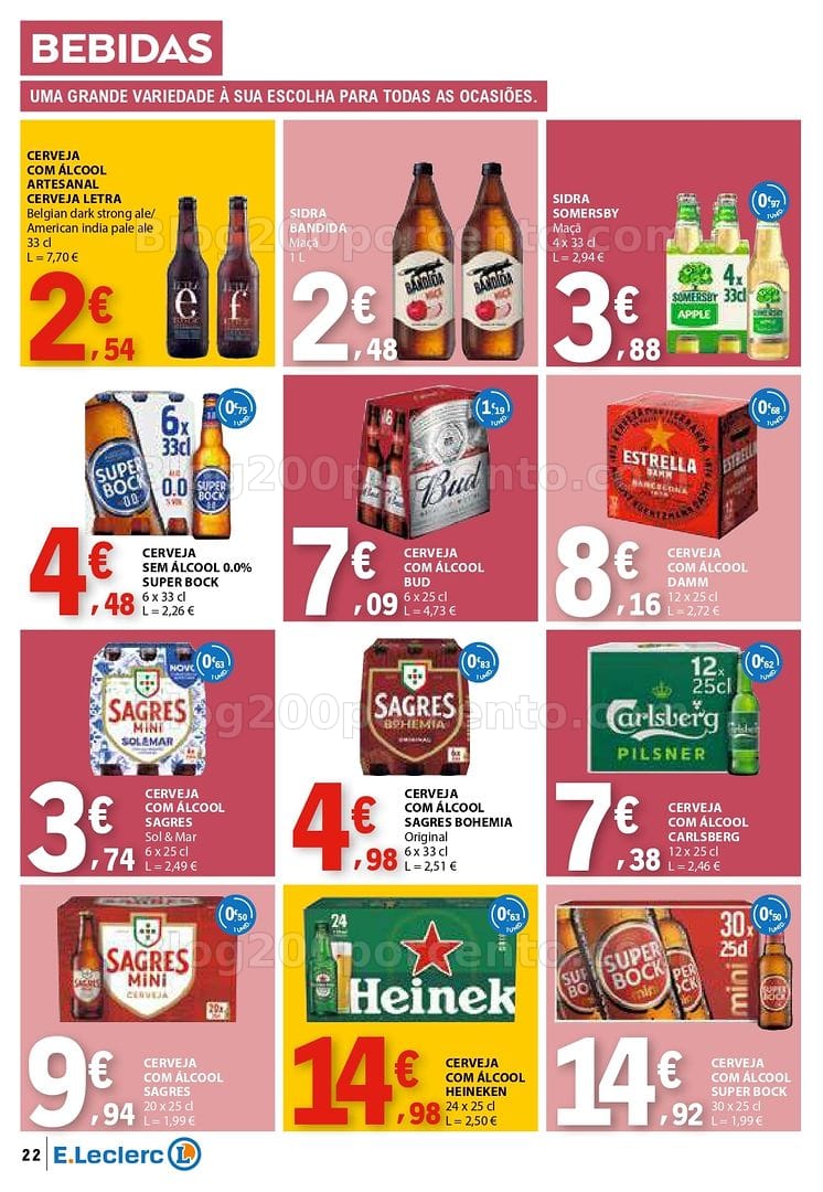 Antevisão Folheto E-LECLERC Promoções de 30 abril a 6 maio