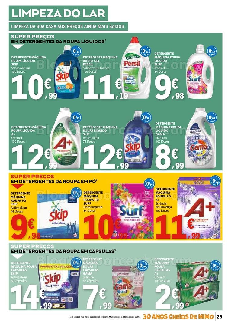 Antevisão Folheto E-LECLERC Promoções de 30 abril a 6 maio