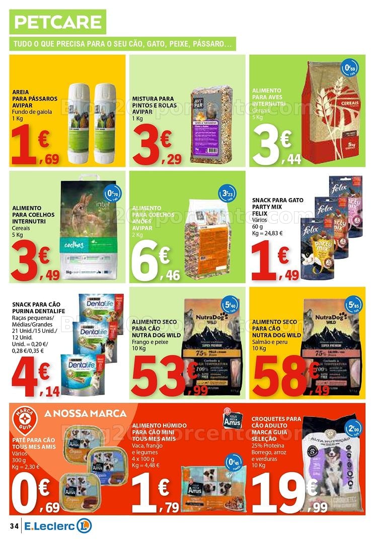 Antevisão Folheto E-LECLERC Promoções de 30 abril a 6 maio