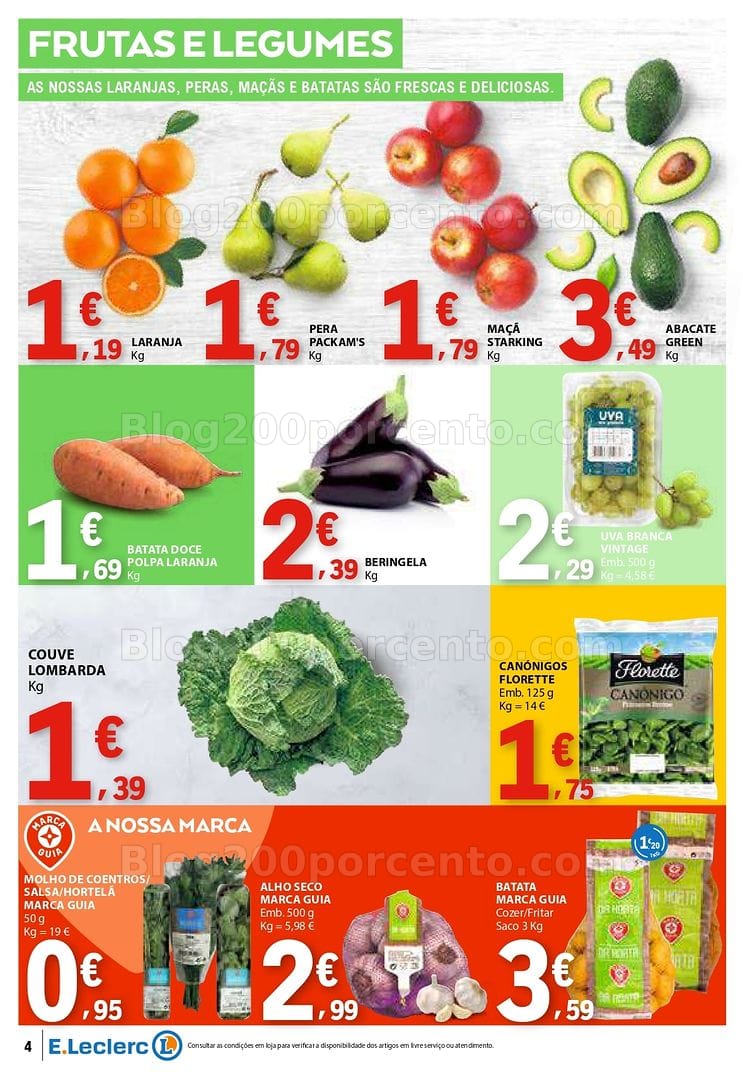 Antevisão Folheto E-LECLERC Promoções de 30 abril a 6 maio