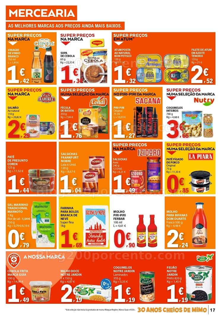 Antevisão Folheto E-LECLERC Promoções de 7 a 15 abril