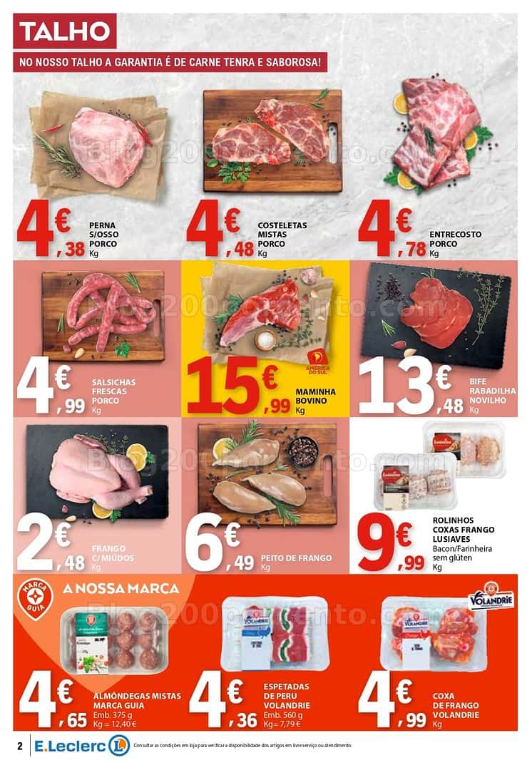 Antevisão Folheto E-LECLERC Promoções de 7 a 15 abril