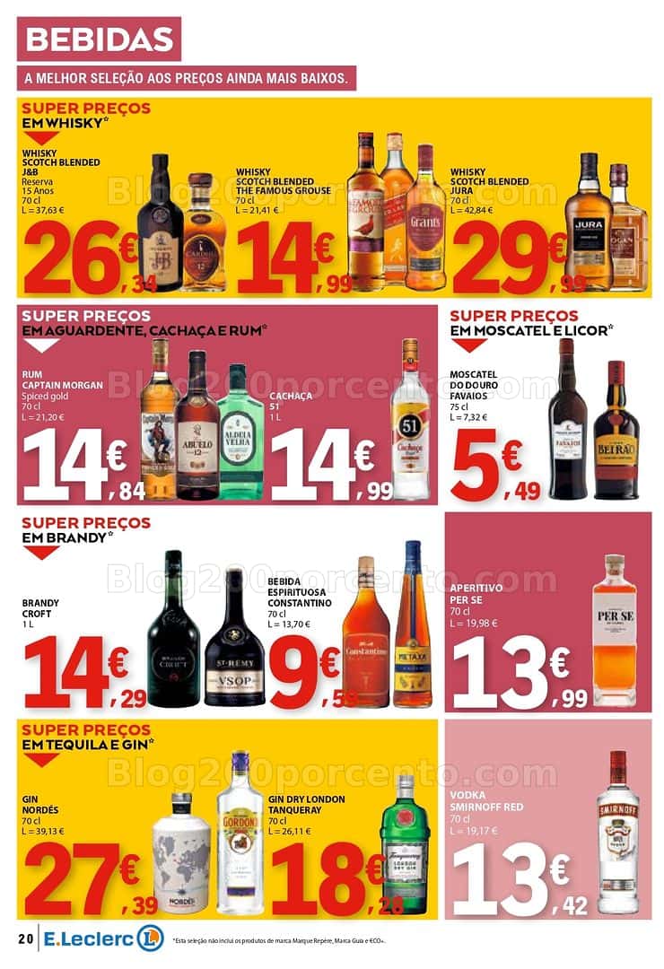 Antevisão Folheto E-LECLERC Promoções de 7 a 15 abril