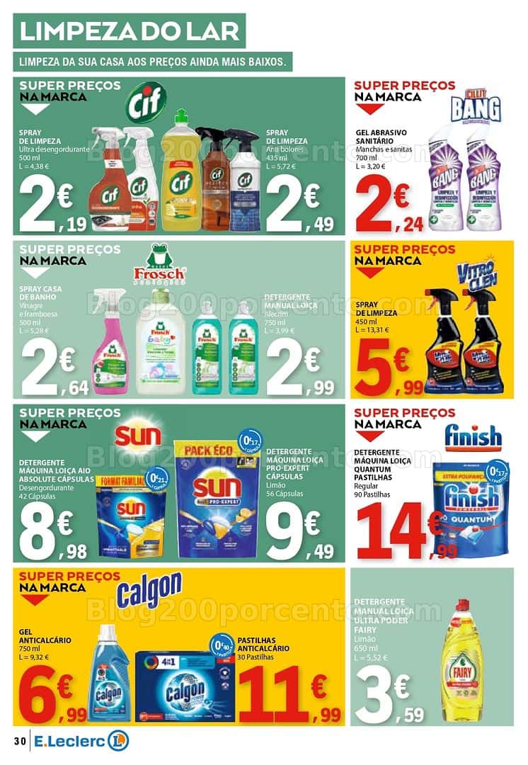 Antevisão Folheto E-LECLERC Promoções de 7 a 15 abril