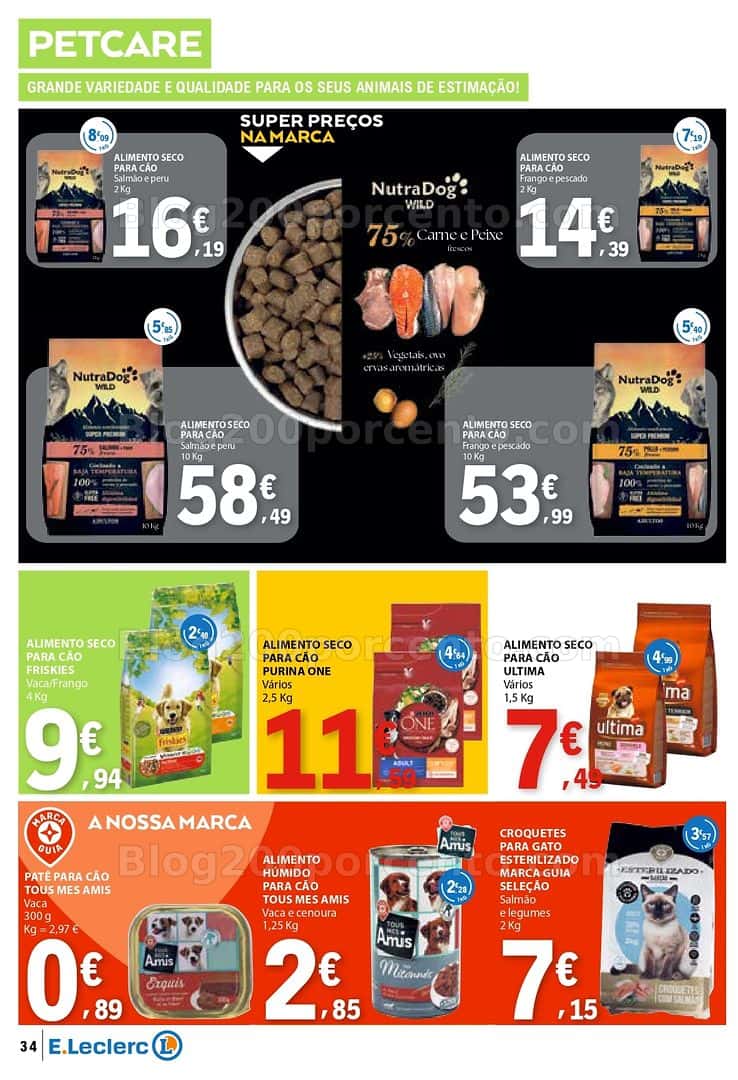 Antevisão Folheto E-LECLERC Promoções de 7 a 15 abril