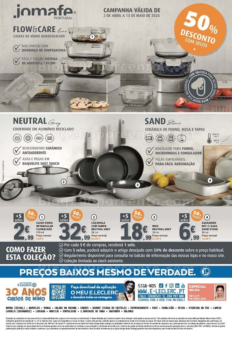 Antevisão Folheto E-LECLERC Promoções de 7 a 15 abril