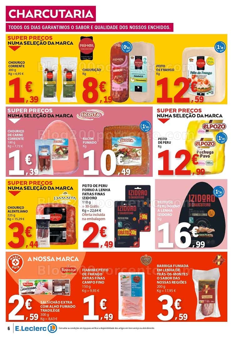 Antevisão Folheto E-LECLERC Promoções de 7 a 15 abril