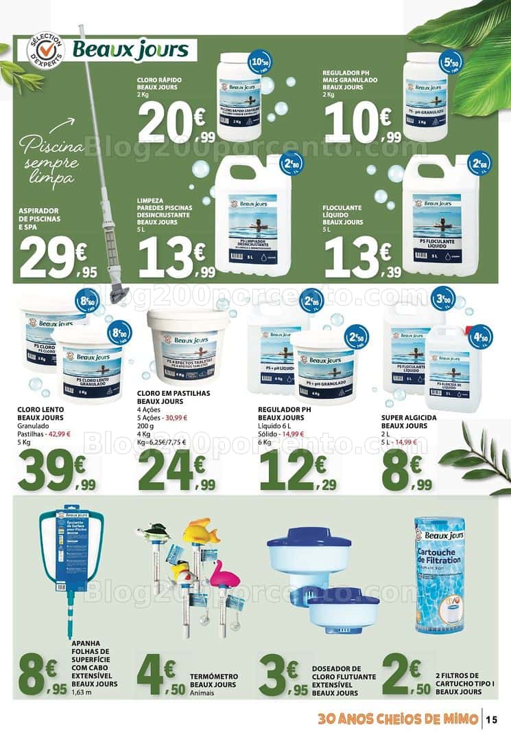 Antevisão Folheto E-LECLERC Ar Livre Promoções de 28 abril a 24 maio