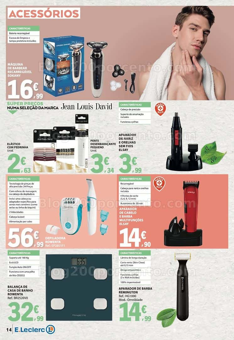 Antevisão Folheto E-LECLERC Beleza Promoções de 7 a 19 abril