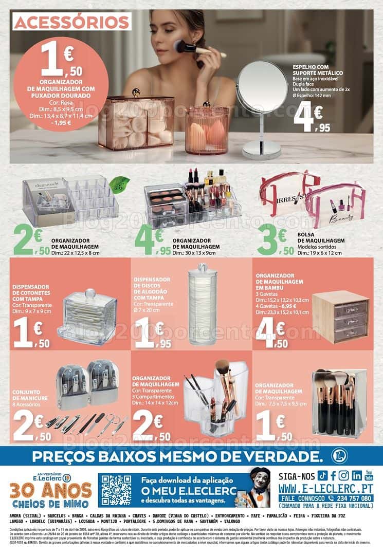 Antevisão Folheto E-LECLERC Beleza Promoções de 7 a 19 abril