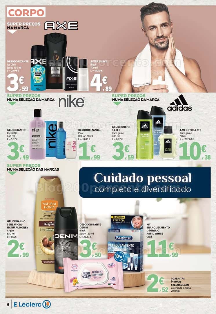 Antevisão Folheto E-LECLERC Beleza Promoções de 7 a 19 abril