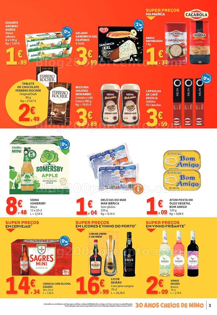 Antevisão Folheto E-LECLERC Promoções Fim de Semana - 24 a 26 abril