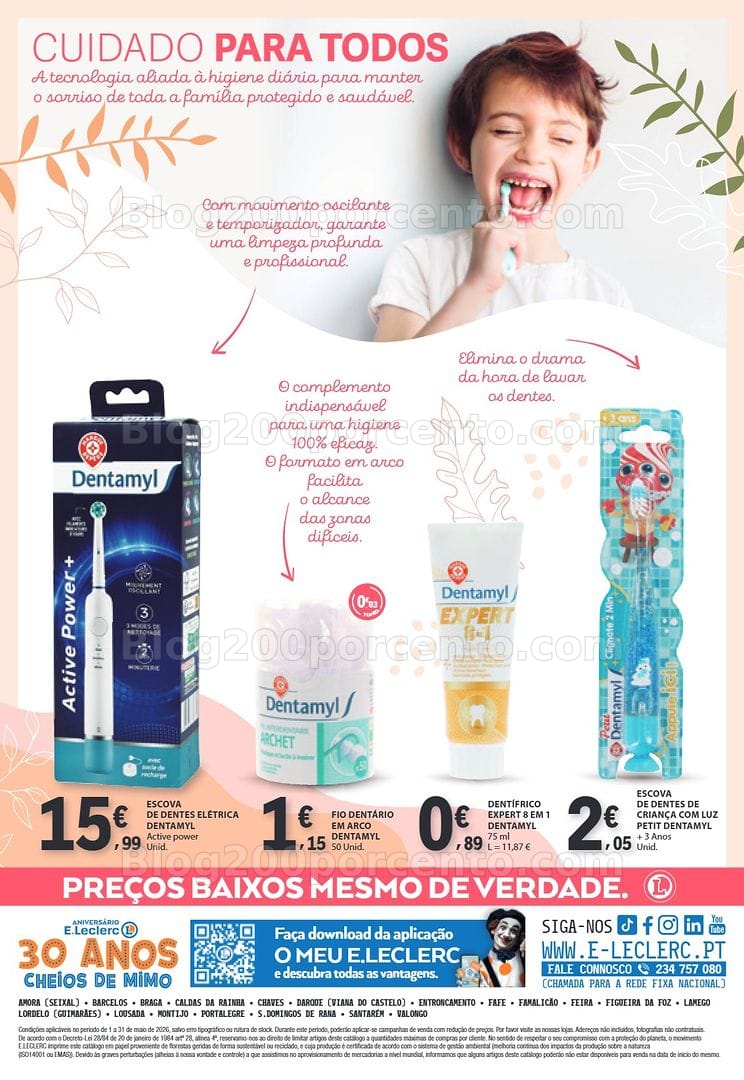 Antevisão Folheto E-LECLERC Marca Guia Promoções de 1 a 31 maio
